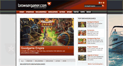 Desktop Screenshot of browsergamer.com